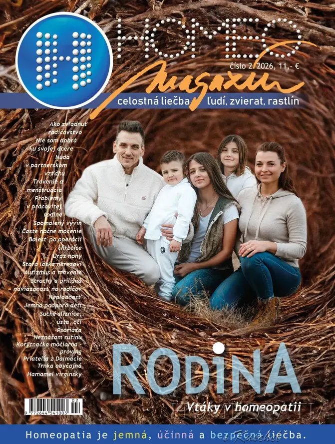 Nové číslo časopisu HOMEO 2/2026